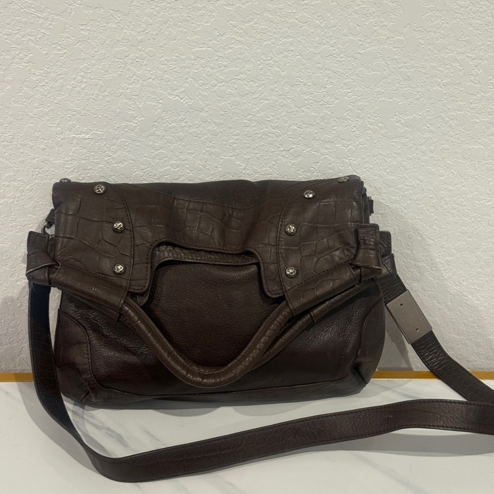 Foley + Corinna Dark Brown Shoulder‎ Bag